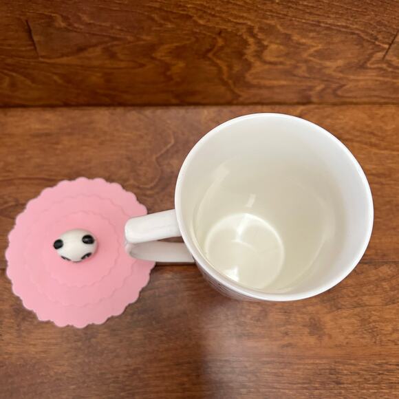 I LOVE PANDA Ceramic Mug with SilIcone Top - Picture 3 of 4